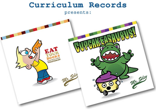 Curriculum Records presents: Eat Your Books (And Read Your Vegetables) & Cupcakeasaurus